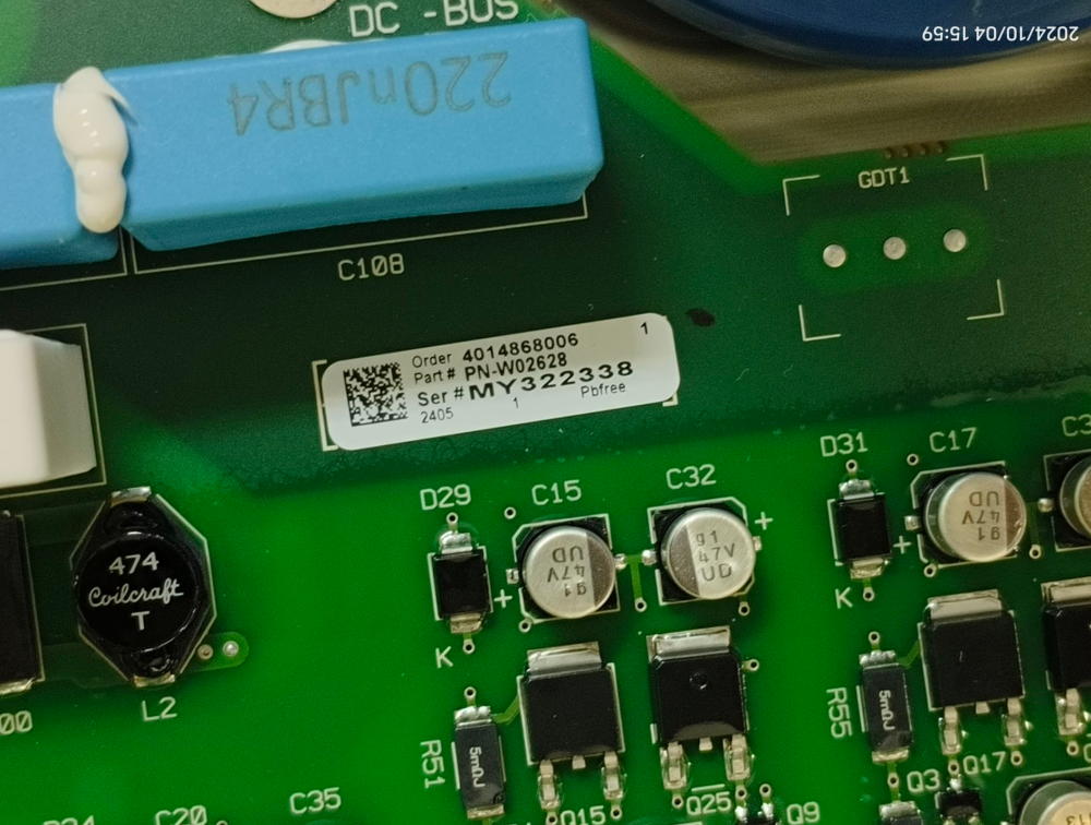 1PC USED PN-W02628 PNW02628 Allen-Bradley Drive Board Tested working #lyd001&j1688