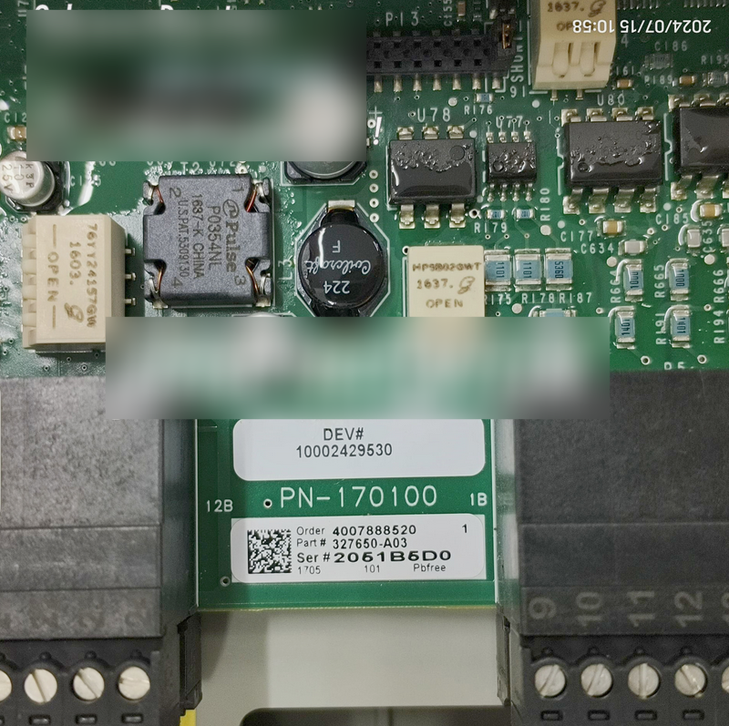 1PC USED 327650-A03 AB PowerFlex 700S VFD Main Control Board Tested working #lyd001&j1688