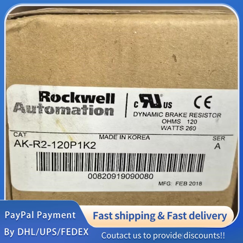 1 PCS NEW AK-R2-120P1K2 AB Rockwell Braking resistor #LYQ007