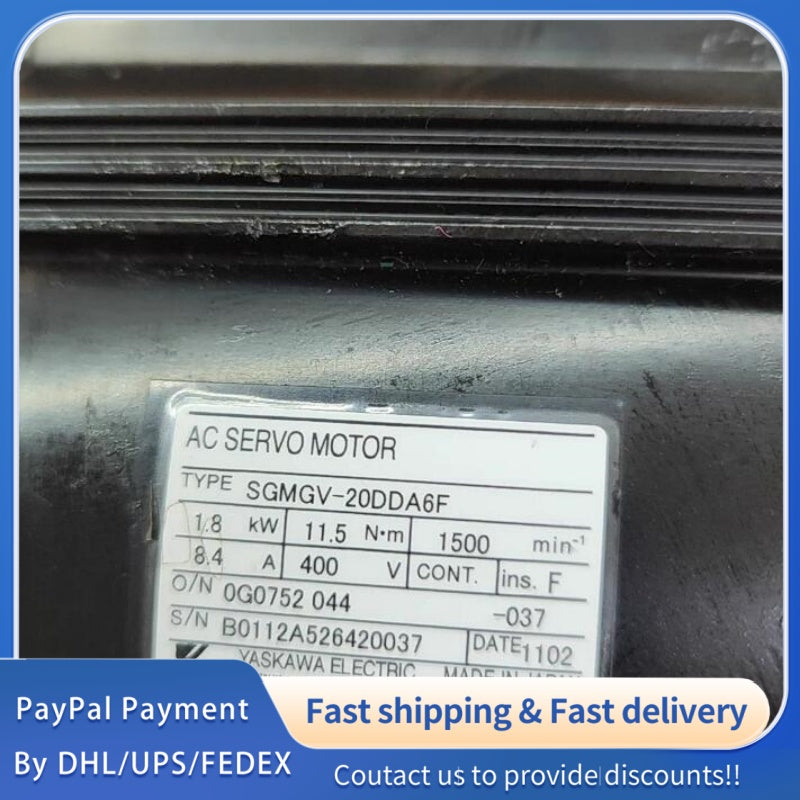 1 PCS NEW SGMGV-20DDA6F motor YASKAWA #LYQ007