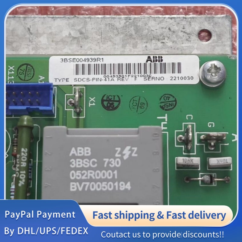 1pcs USED ABB SDCS-PIN-41A Inverter Control Board #LYQ007