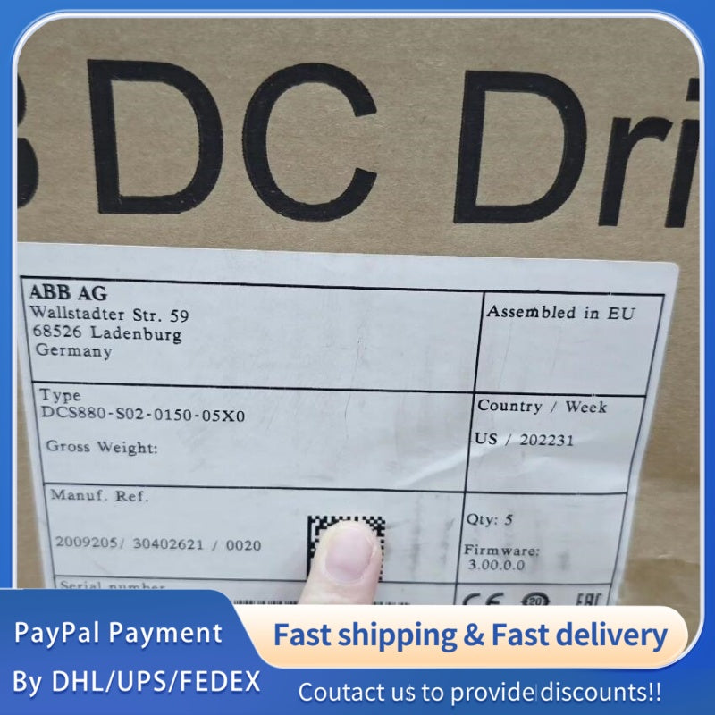 1 PCS new ABB DCS880-S02-0150-05X0 Drive #LYQ007