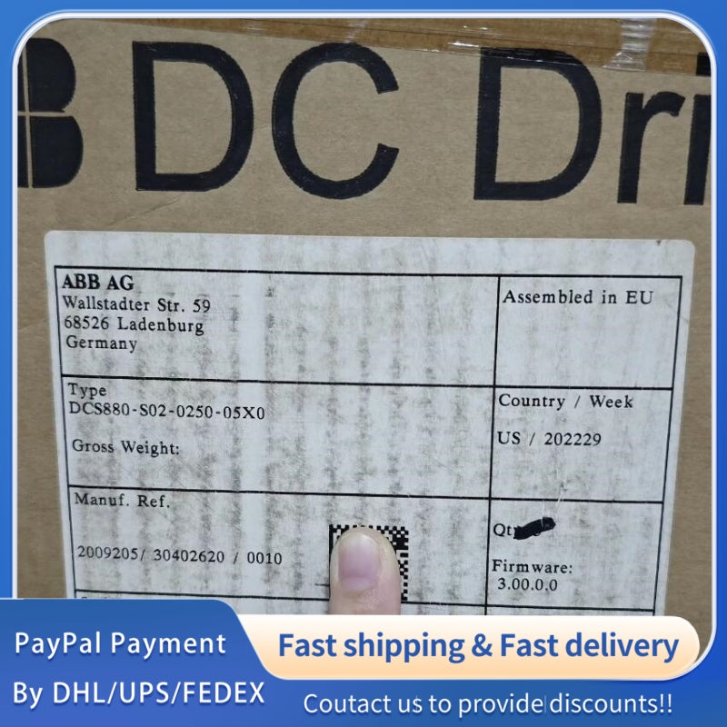1PCS new ABB DCS880-S02-0250-05X0 #LYQ007