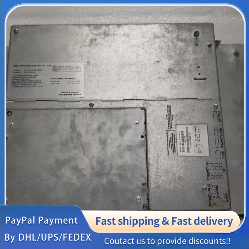 1pc used Siemens SIMATIC Panel6AV7872-1CE54-0AF0 #LYQ007