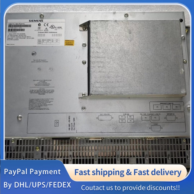 1 PCS USED Siemens IPC577C 6AV7885-2AA11-1AA4 Industrial Panel #LYQ007