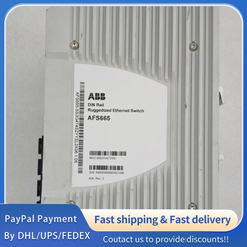 1 PCS USED ABB AFS665-SS Switch #LYQ007