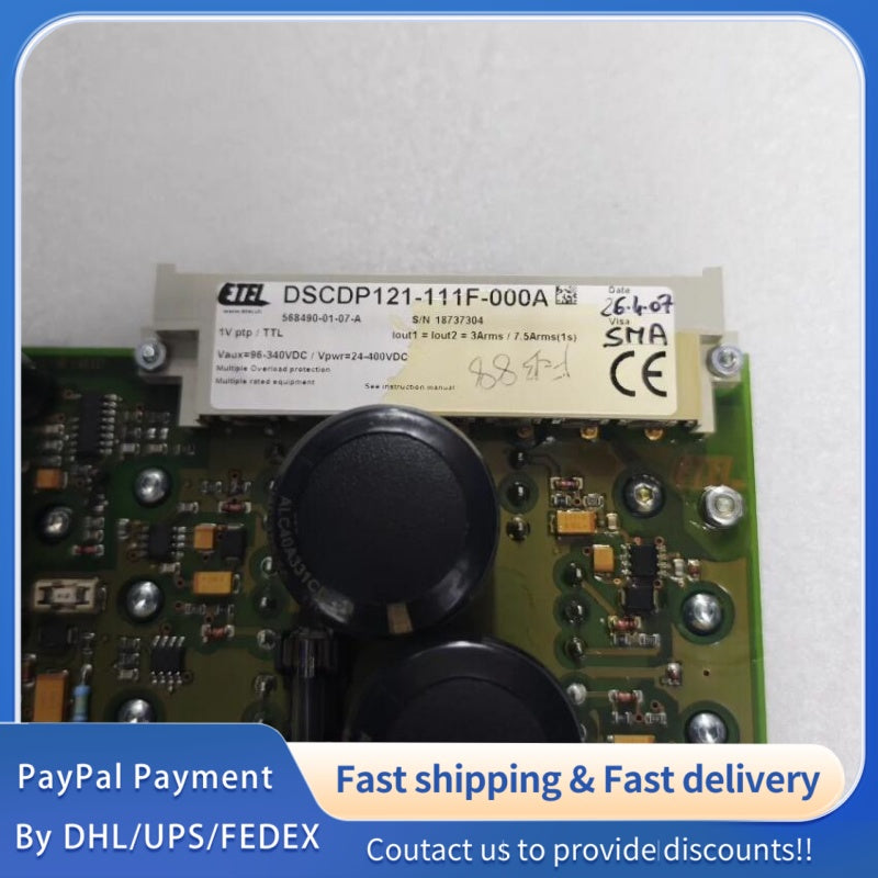 1 PCS USED ETEL Control Board DSC2P121-111F-000A #LYQ007