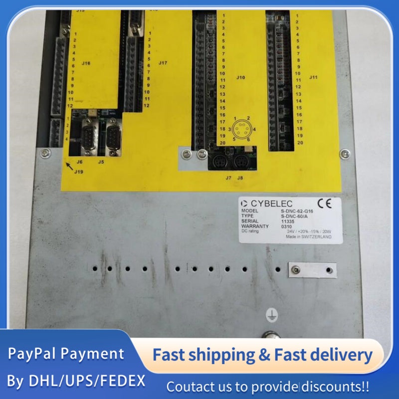 1 PCS USED CYBELEC System Panel S-DNC-62-G16 & S-DNC-60/A #LYQ007