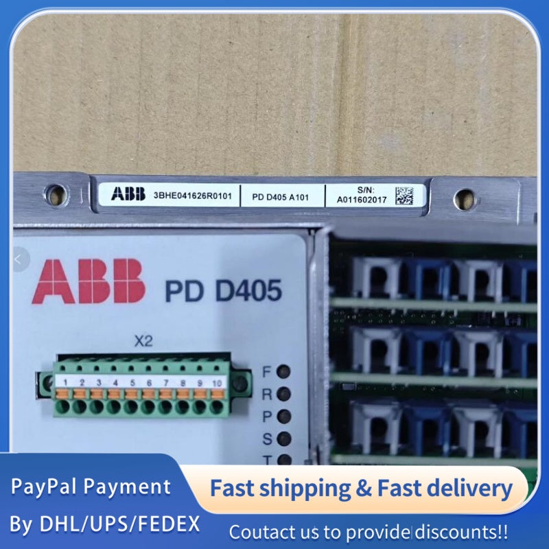 1pc used ABB Control Unit PD D405 A101 3BHE041626R0101 #LYQ007
