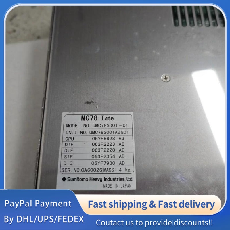 1pc used Sumitomo Driver UMC78S001-01 #LYQ007