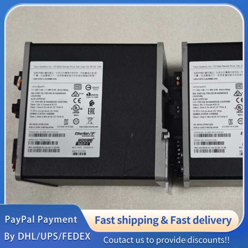 1 PCS USED CISCO IE-2000-16TC-G-N V01 Switch Module #LYQ007