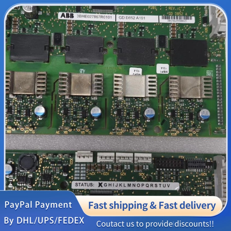 1 PCS USED ABB Control Board GD D852 A101 3BHE027867R0101 #LYQ007
