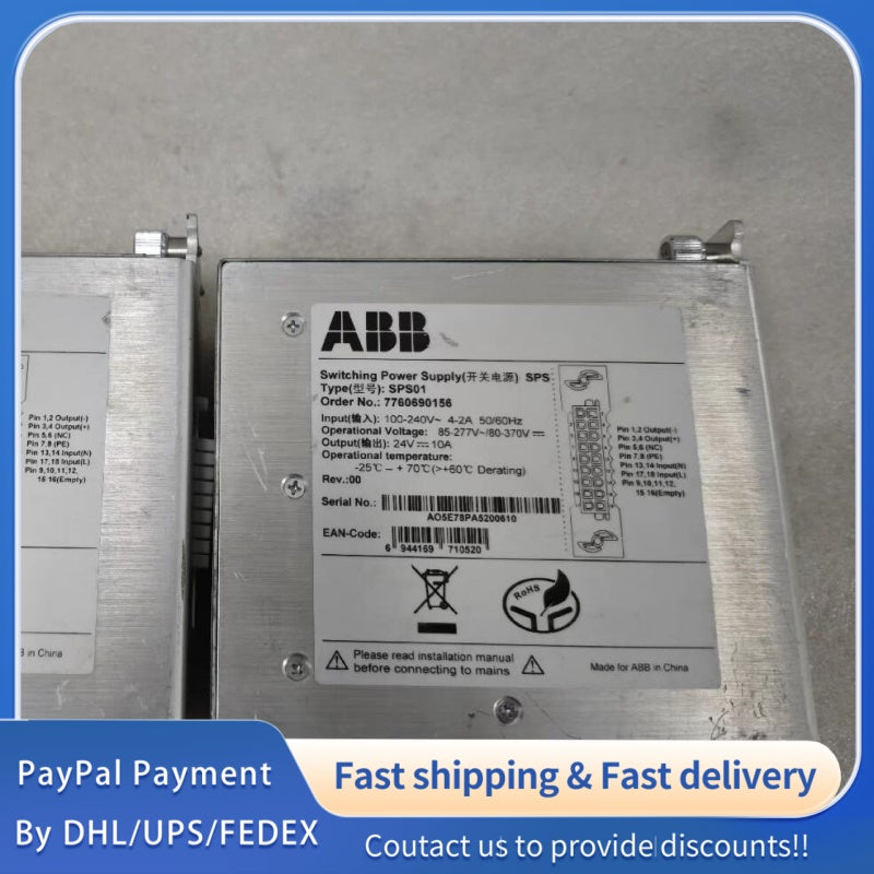 1 PCS USED ABB SPS01 (7760690156) Switching Power Supply #LYQ007
