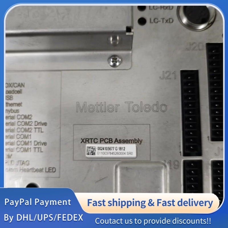 1 PCS used Mettler Toledo XRTC PCB Assembly 0024105677G1812 #LYQ007
