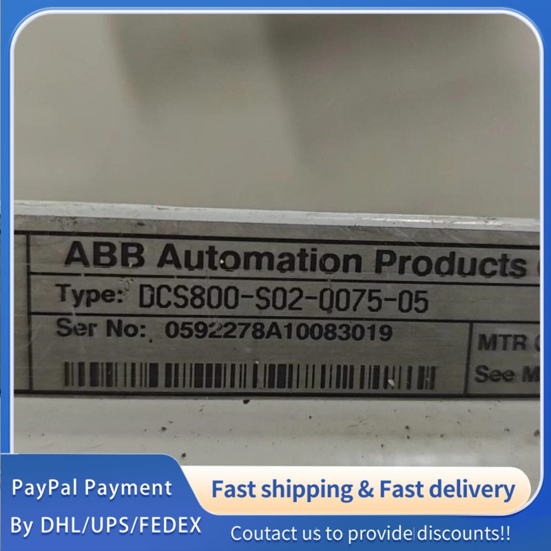 1PC for used ABB DC Drive DCS800-S02-0075-05 #LYQ007