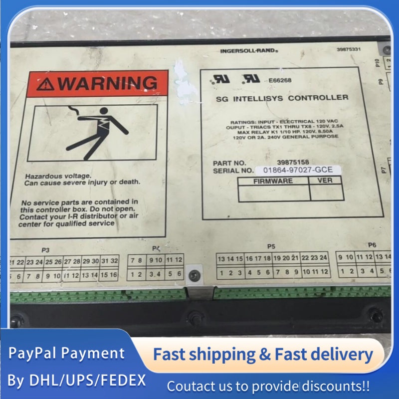 1PC used Ingersoll Rand Air Compressor Controller Board SG Type 39875158 #LYQ007