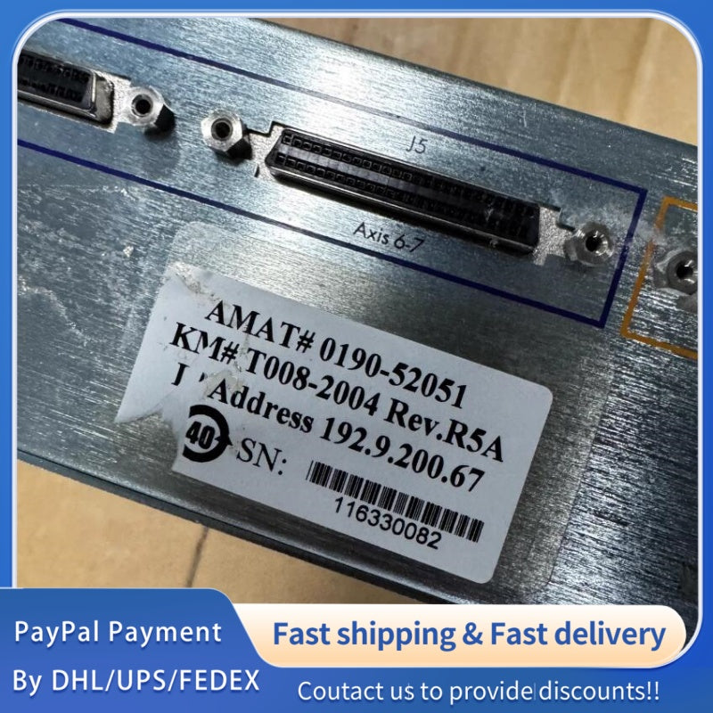 1 PCS used AMAT 0190-52051 eXMP Controller T008-2004 Rev.R5A #LYQ007