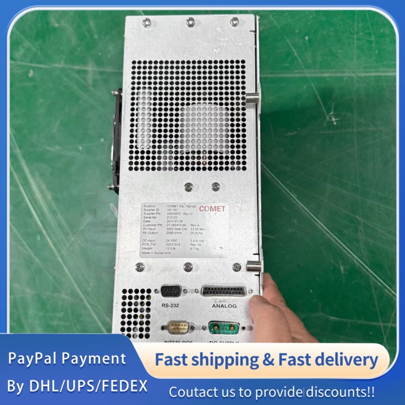 1 PCS used COMET AG RF Matcher 27-382473-00#LYQ007