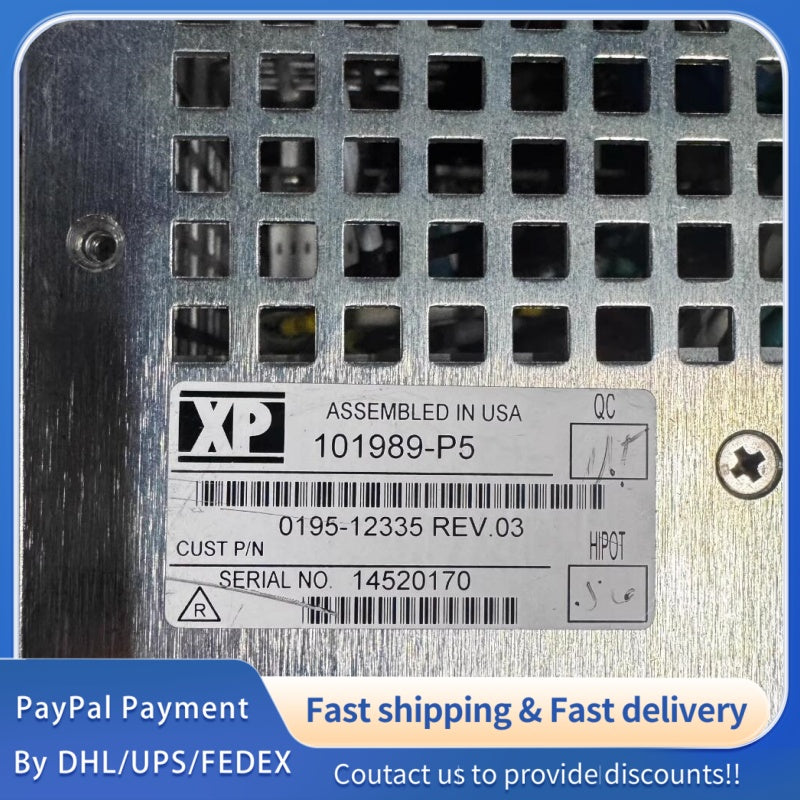 1 PCS USED XP Power Module 101989-P5 0195-12335 Rev.03 #LYQ007