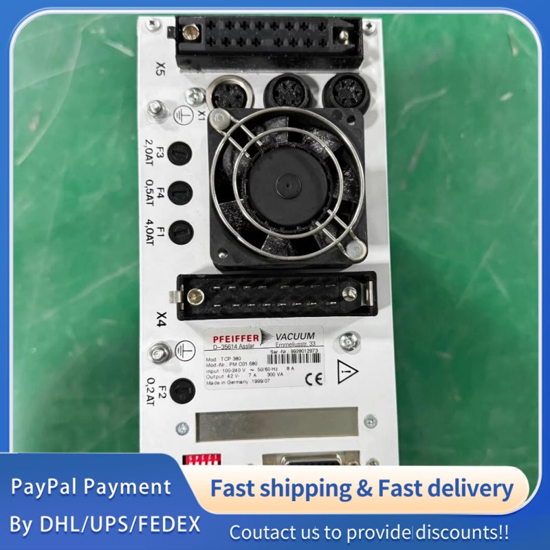 1 PCS used Germany PFEIFFER TCP380 Molecular Pump Controller #LYQ007