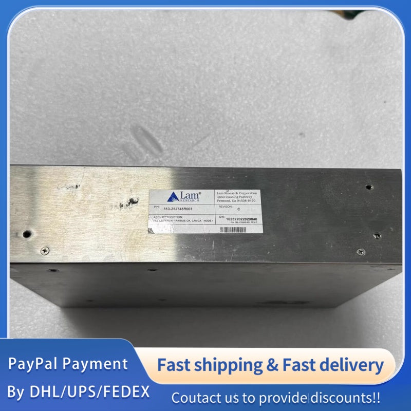 1 PCS used Lam Research Semiconductor Controller 853-252745R007 #LYQ007