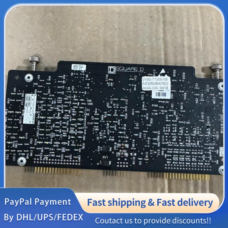 1 PCS used SQUARE D Circuit Board 0190-71355-08 ANALOG 0418 #LYQ007