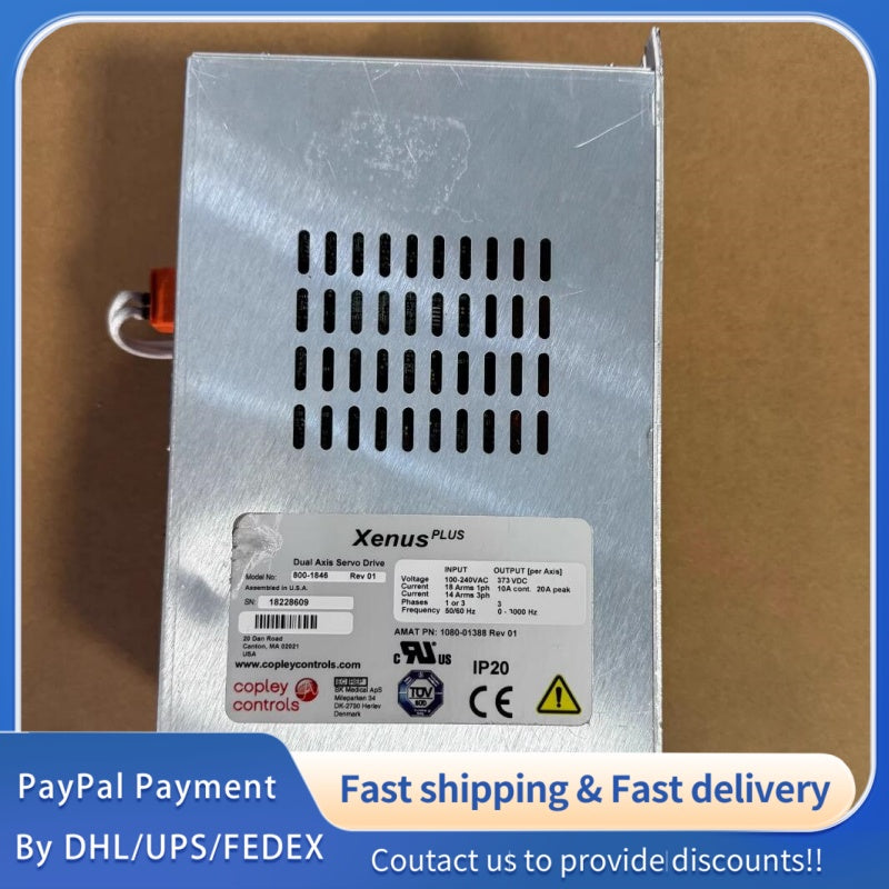 1 PCS used Copley Controls Xenus Plus Servo Drive 800-1846 Rev 01 #LYQ007