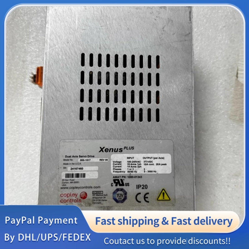 1 PCS used Copley Controls Servo Drive 800-1817 Rev 00 #LYQ007