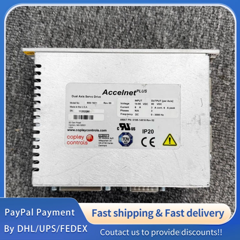 1 PCS used AMAT/Applied Materials Servo Driver 800-1931#LYQ007