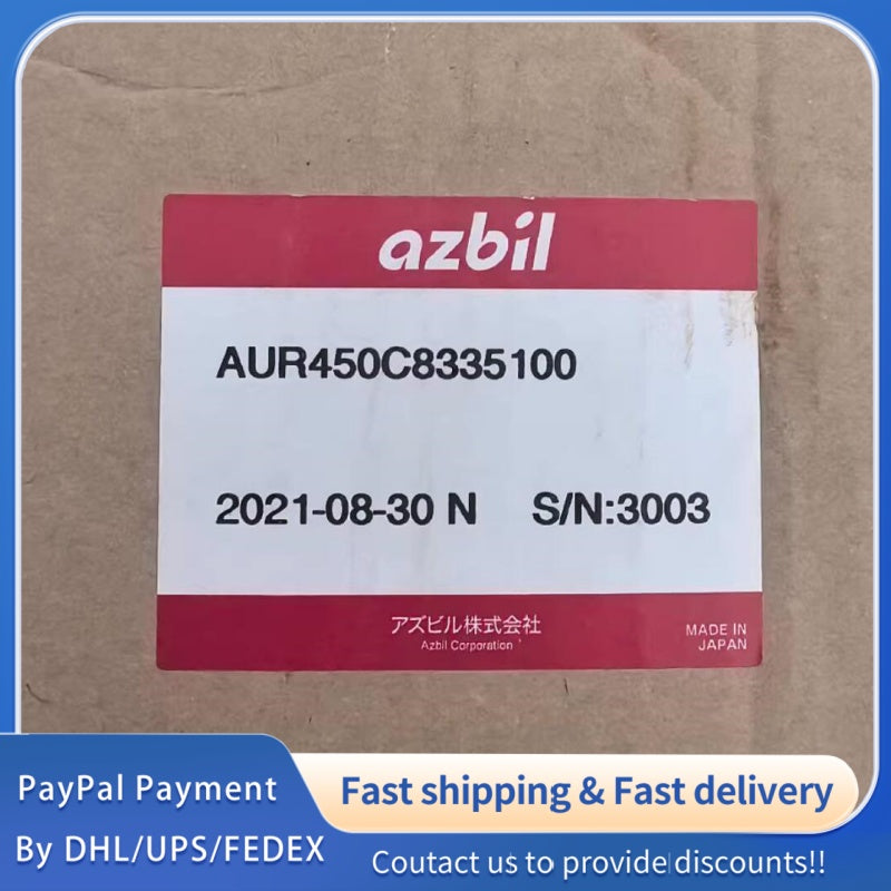 1 PCS NEW Azbil AUR450C8335100 Combustion Controller #LYQ007