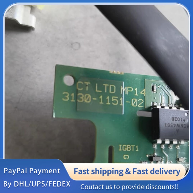 1 PCS used Emerson PCB Board 3130-1151-02 #LYQ007