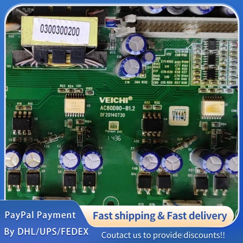 1 PCS used VEICHI AC80D90-B1.2 driver board