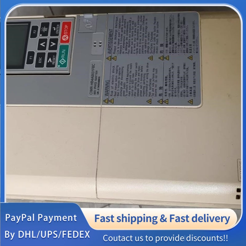 1 PCS used Yaskawa H1000 Inverter CIMR-HB4A00 #LYQ007