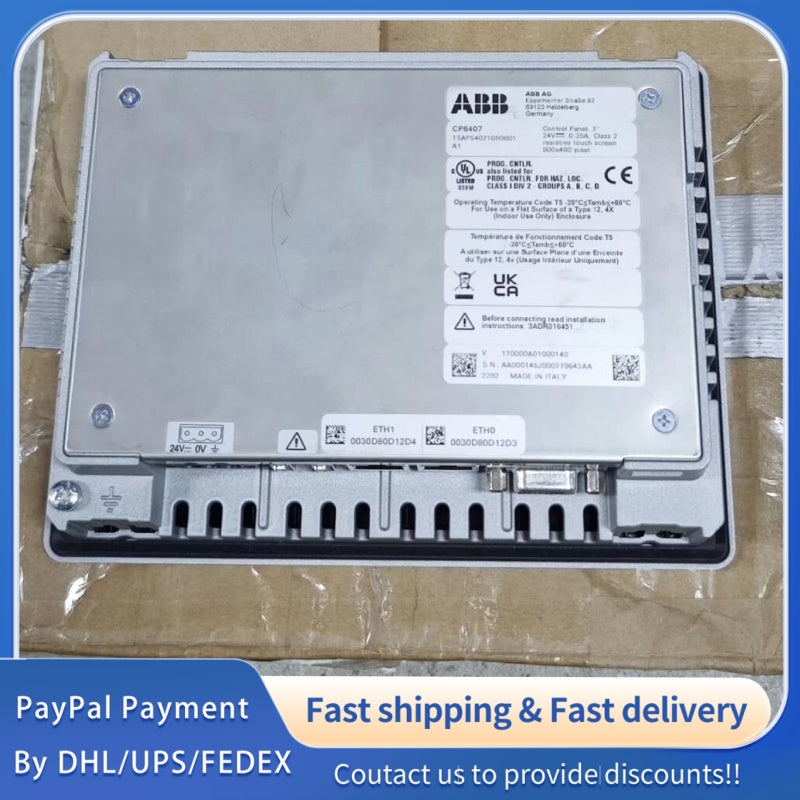 1 PCS used ABB Touchscreen CP6407 1SAP540710R0001 #LYQ007