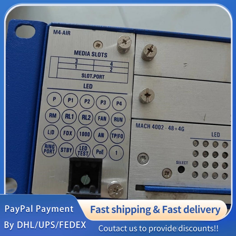 1 PCS used Hirschmann MACH4002 48G+4G-L2P Core Network Switch#LYQ007
