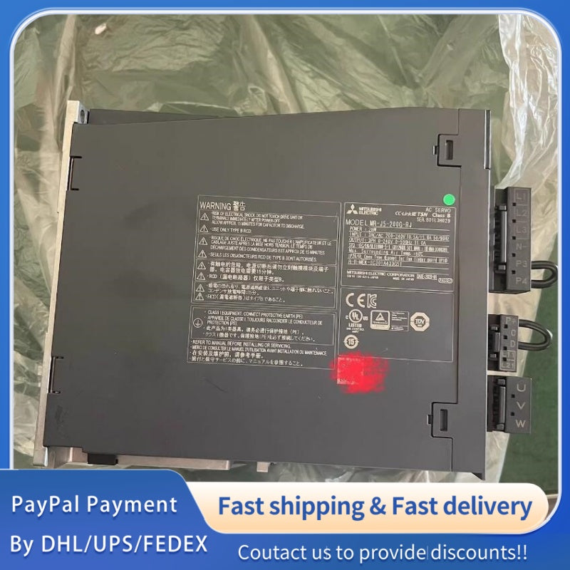 1 PCS used Mitsubishi J5 Servo Driver MR-J5-200G-RJ #LYQ007