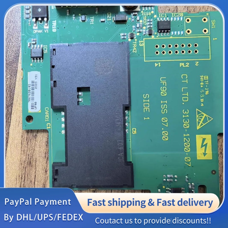 1 PCS used Emerson Inverter Mainboard CT LTD. 3130-1200-07 #LYQ007