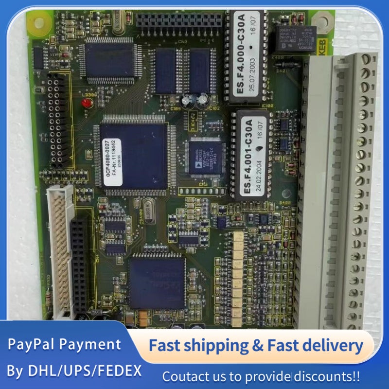 1 PCS used KEB Inverter Driver Board 0CF4080-0027 #LYQ007