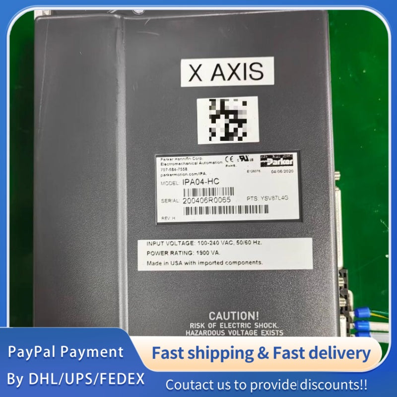 1 PCS USED Parker Servo Driver PTS.YSV87L4G #LYQ007