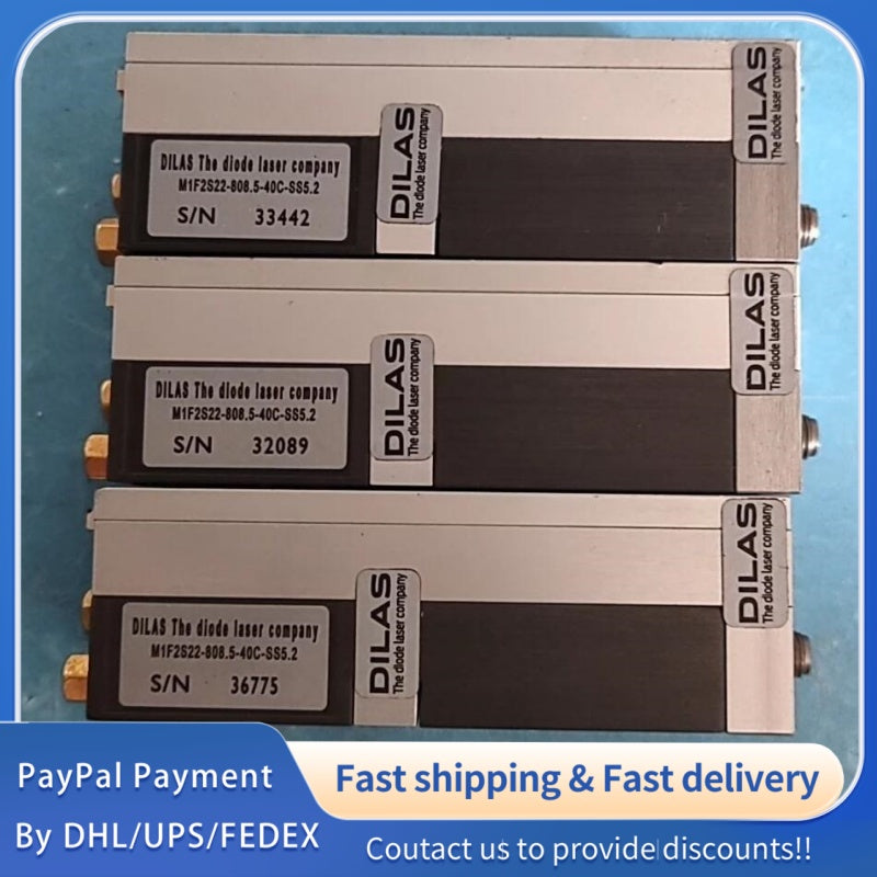 1 PCS USED DILAS Laser Module M1F2S22-808.5-40C-SS5.2 #LYQ007