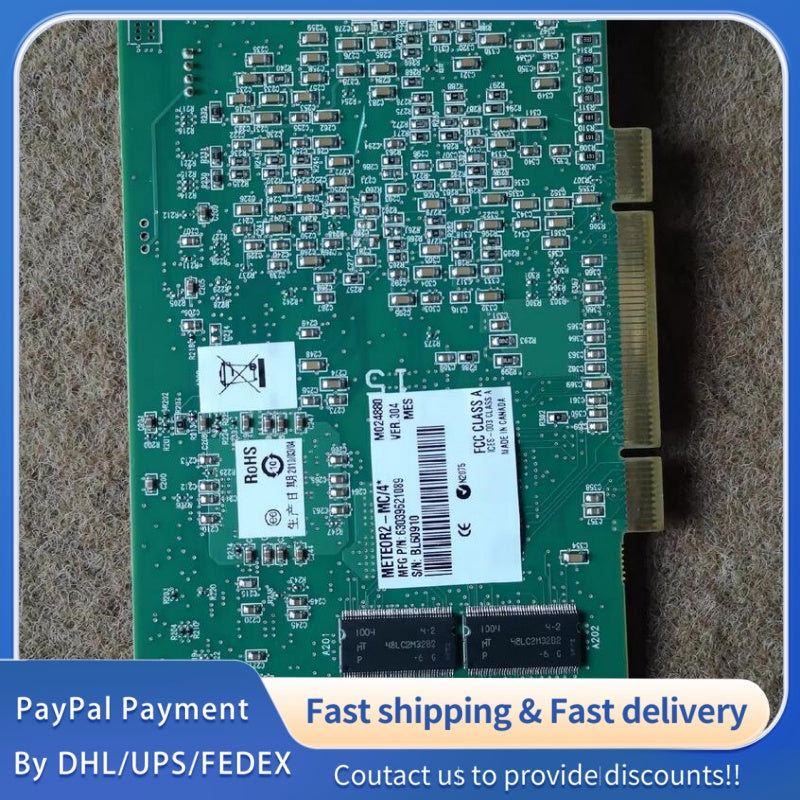 1 PCS USED Matrox METEORE-MC/4 Image Acquisition Card #LYQ007