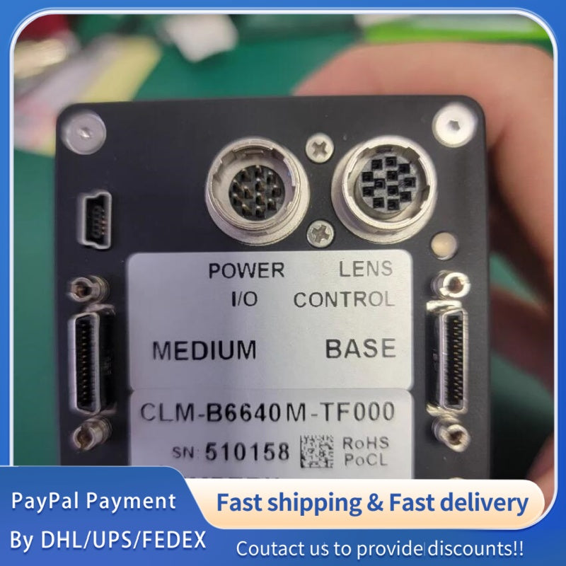 1 PCS USED IMPERX CLM-B6640M-TF00 Industrial Camera #LYQ007