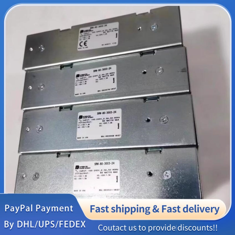 1 PCS used IPD Power Supply SRW-80-3003-24 #LYQ007