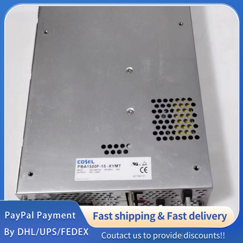 1 PCS used COSEL Switching Power Supply PBA1500F-15-XYMT #LYQ007