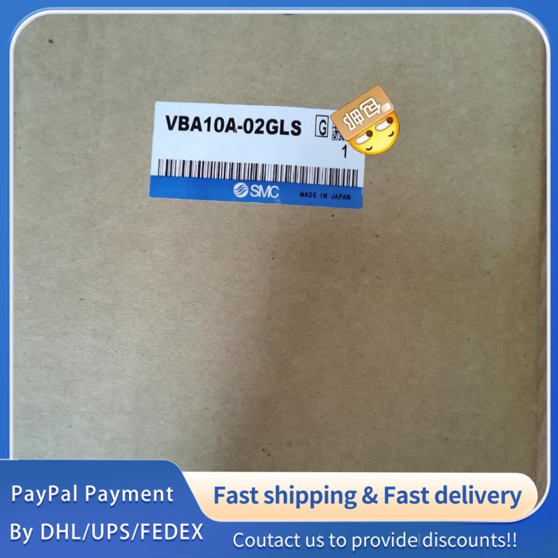 1 PCS new SMC Booster Valve VBA10A-02GLS #LYQ007