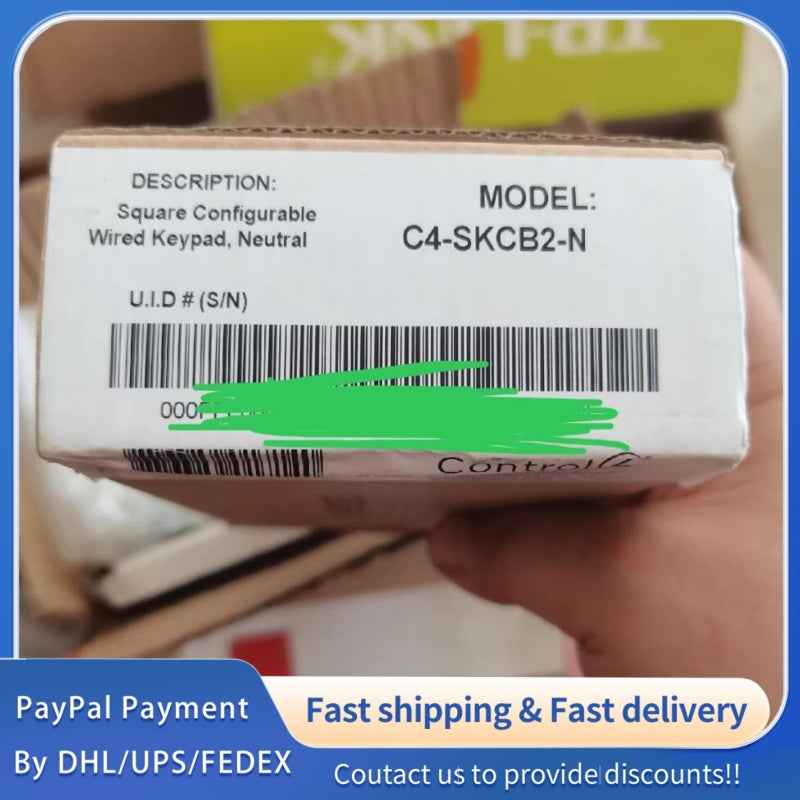 1 PCS new Control4 European Bus Scene Panel C4-SKCB2–N #LYQ007
