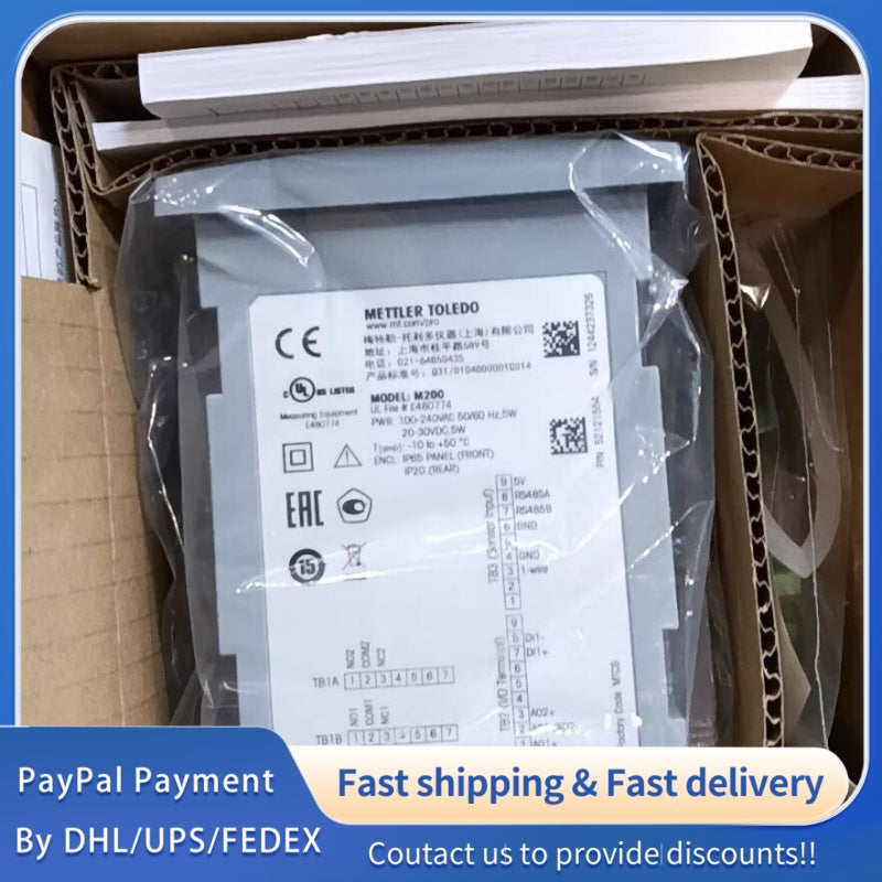 1 PCS new Mettler Toledo M200 1-CH 1/4DIN Industrial #LYQ007