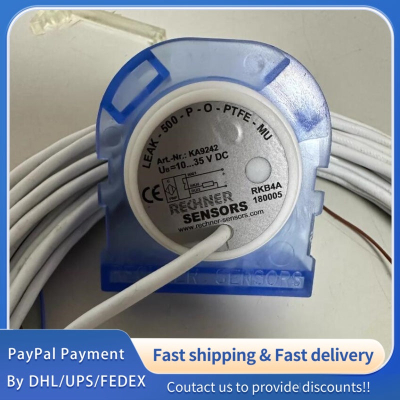 1 PCS used Rechner LEAK-500-O-P-PTFE-MU Leak Detection Sensor #LYQ007