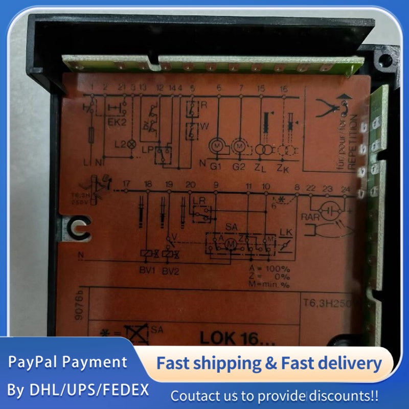 1 PCS USED SIEMENS LOK16.650A27 Burner Controller #LYQ007