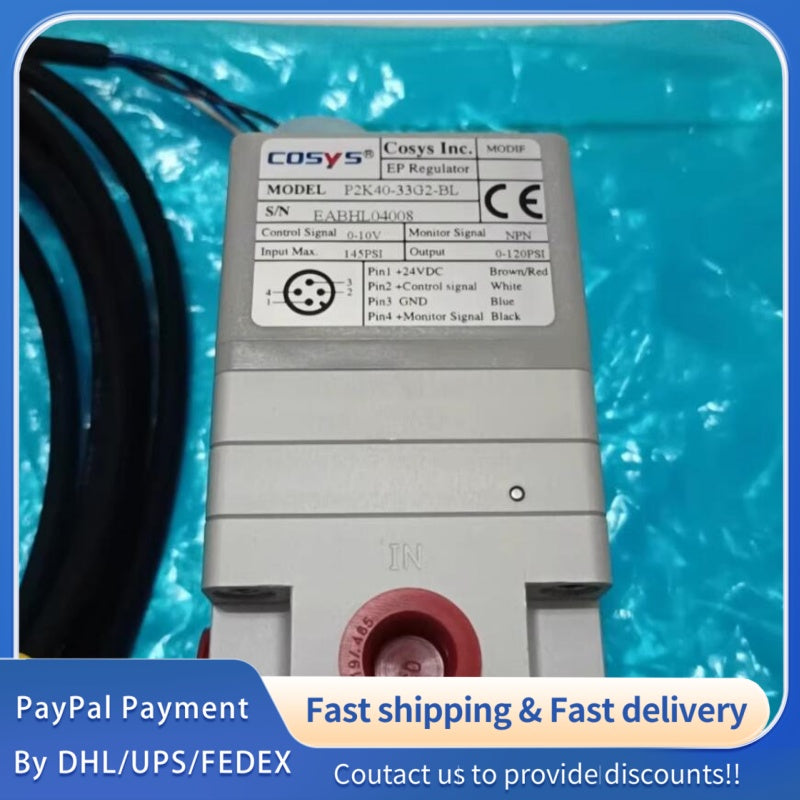 1 PCS new COSYS P2K40-33G2-BL Electro-Pneumatic Pressure Regulator #LYQ007